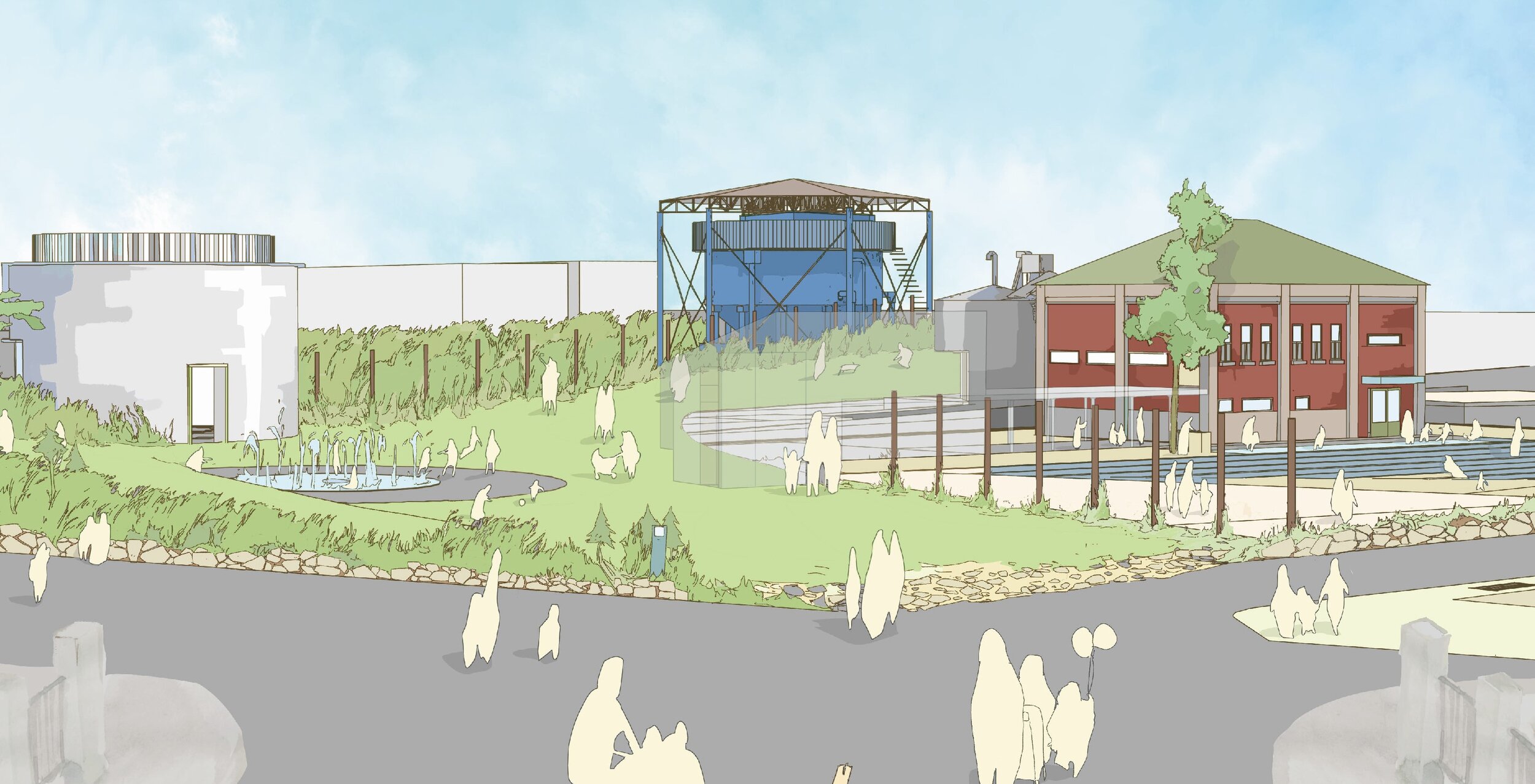 Bird’s-eye view 1 (Sketch.ver)