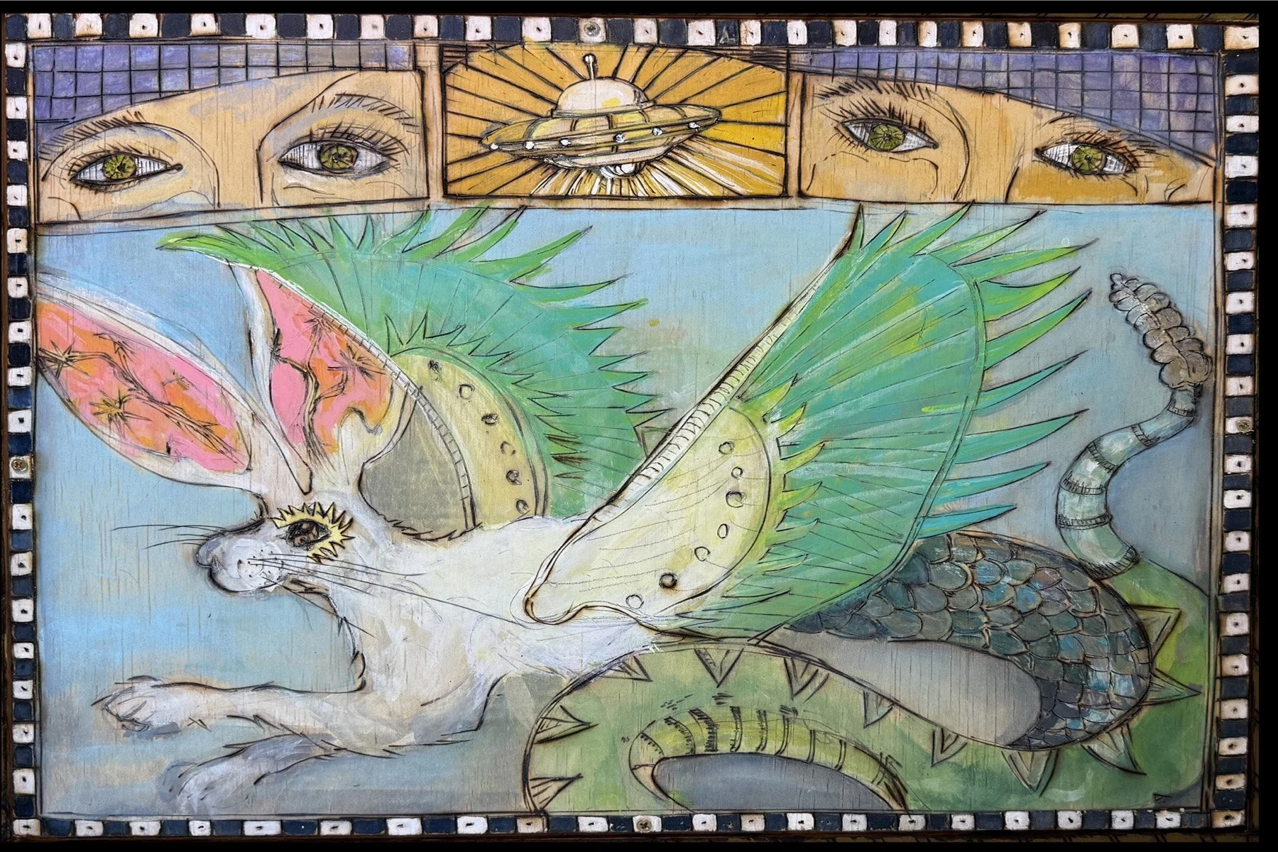 Dragonbunny Dream Post Card