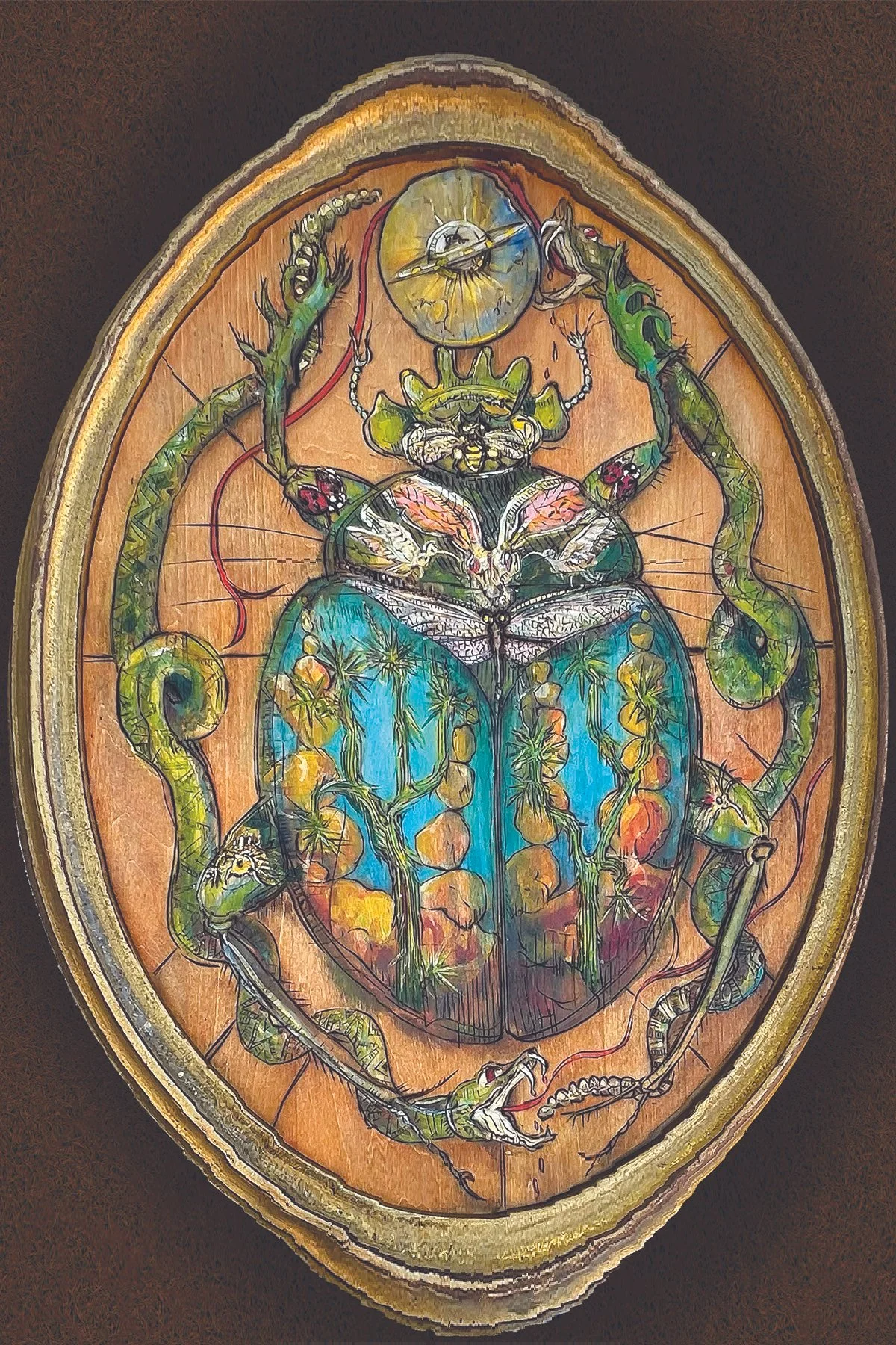 Mojave Scarab Post Card