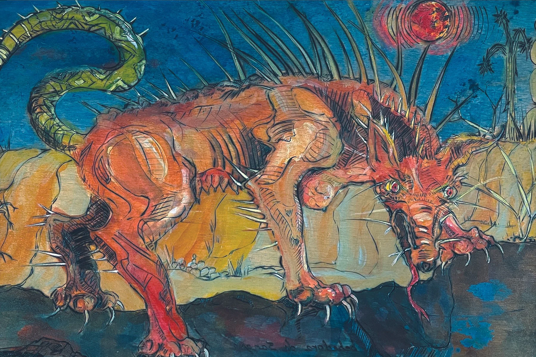 Coyote She Wolf Post Card