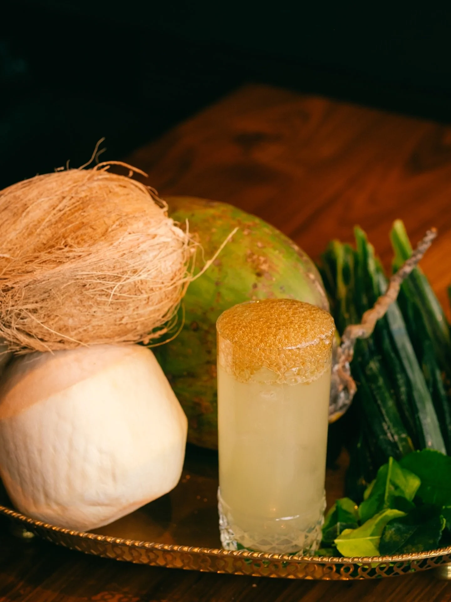🥥 COCONUT EVERYTHING 🥥

If you love coconut&hellip; this one might ruin all other coconuts for you.

Our house rum blend meets @kota.pandan, @anticatorino2016 Bianco, banana, lime leaf &amp; coconut shrub, then gets topped with a playful Coca-Cola 
