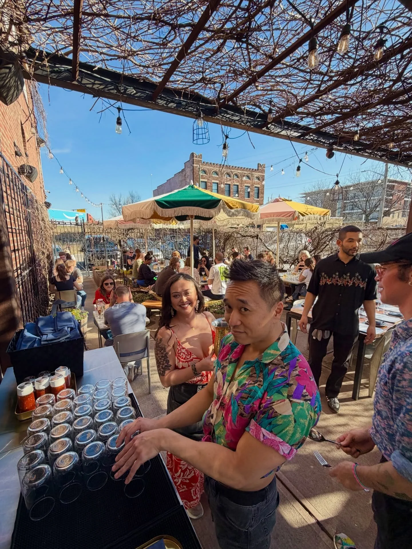 Patio weather is BACK 🌿☀️

Huge thank you to everyone who rolled with us last night when Bottleworks went completely dark for 30 minutes 😅 you all made it feel like part of the experience.

We&rsquo;re back at it again tonight&mdash;warm, glowing, 