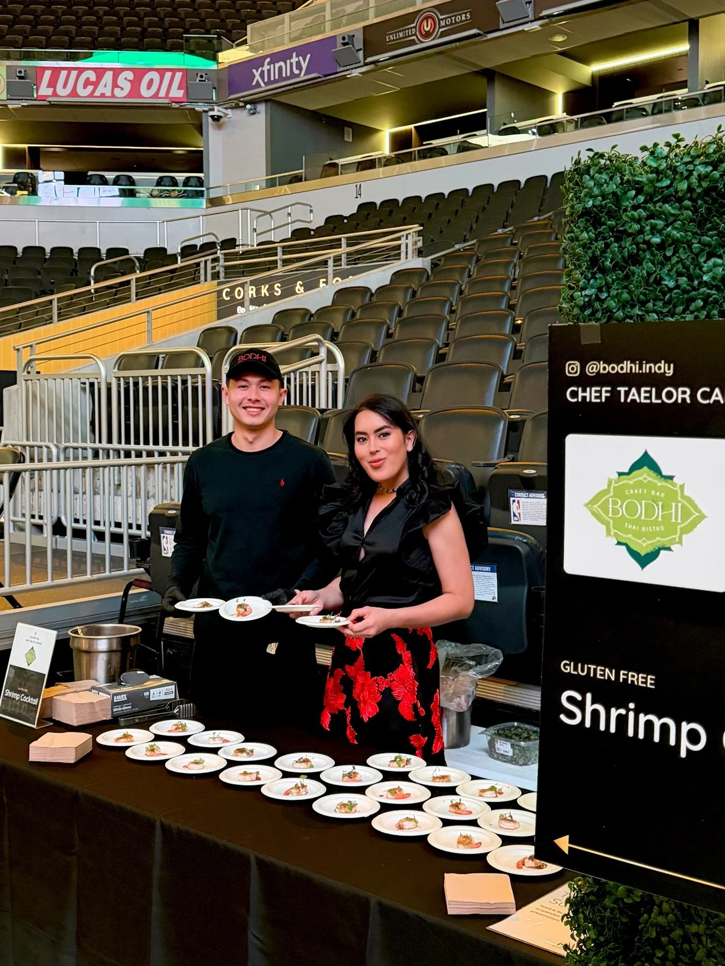 BODHI was so honored to be part of @secondhelpingsindy Corks &amp; Forks last night&mdash;an incredible evening supporting a mission that truly matters ❤️

We brought the heat with our shrimp cocktail, served with our Thai spicy cocktail sauce (nam j