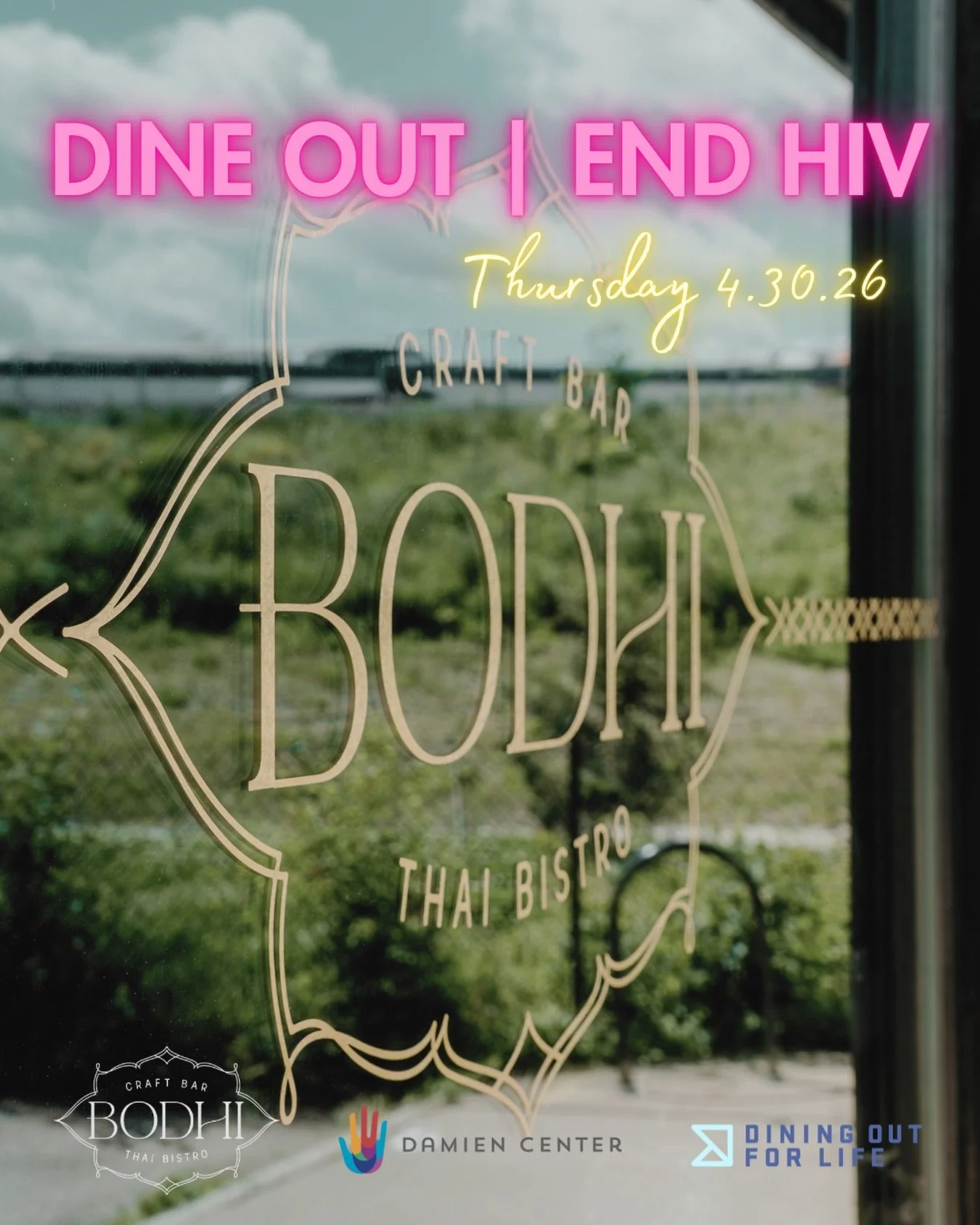 Year 5 of Dining Out For Life ❤️

We&rsquo;re honored to be part of this again. Tonight, 50% of everything goes back to the cause.

We&rsquo;d love to have you in. Good food, good energy, and a chance to give back together. 🙏🏼 #DOFL317