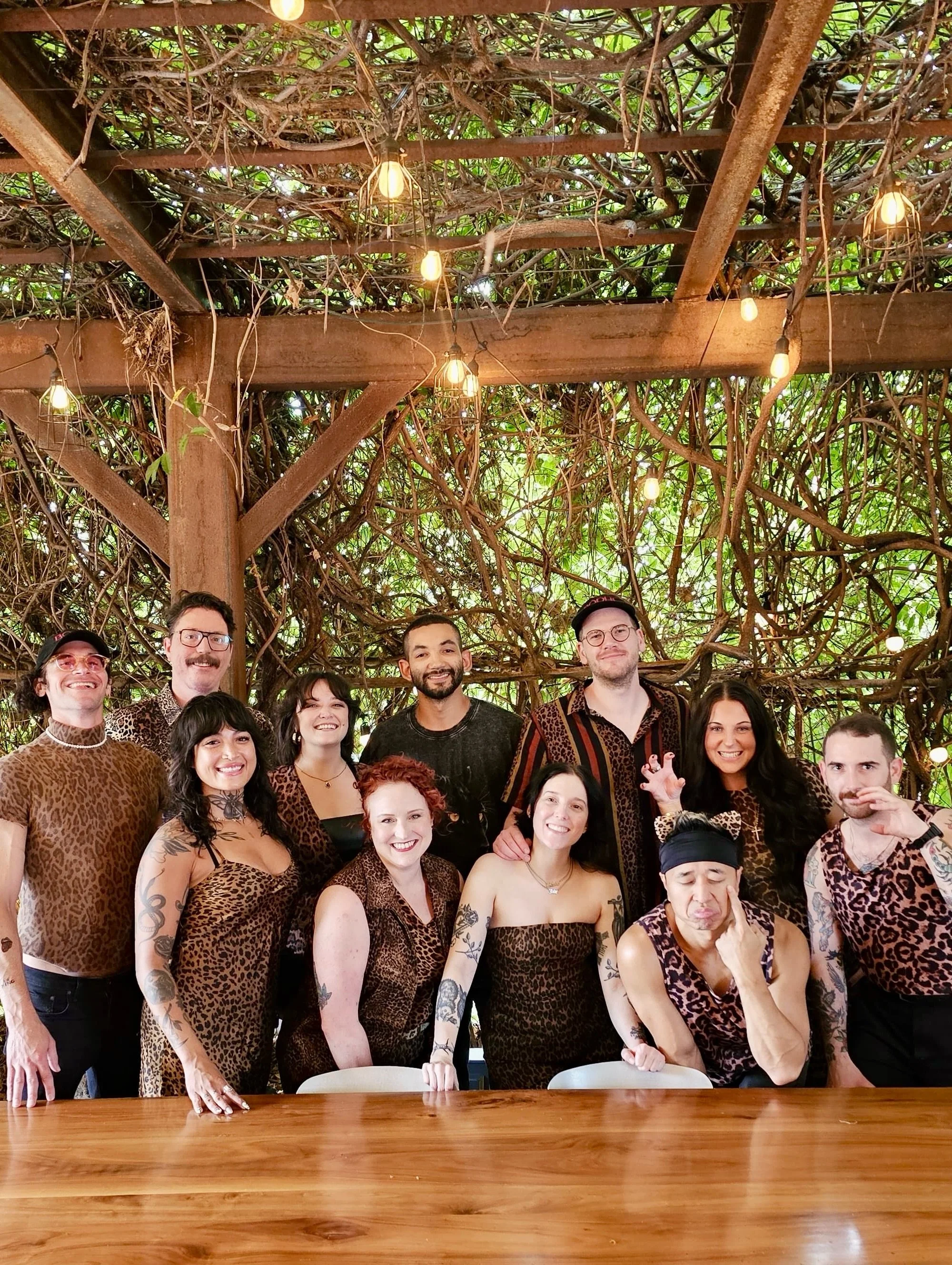 BODHI in the wild 🐆 The big cats came out to celebrate our own!

Celebrating Reilly and Shelby as they head to the West Coast for their next adventure, and our little baby Gianna who&rsquo;s all grown up, graduated, and now a registered nurse! 🩺🥹
