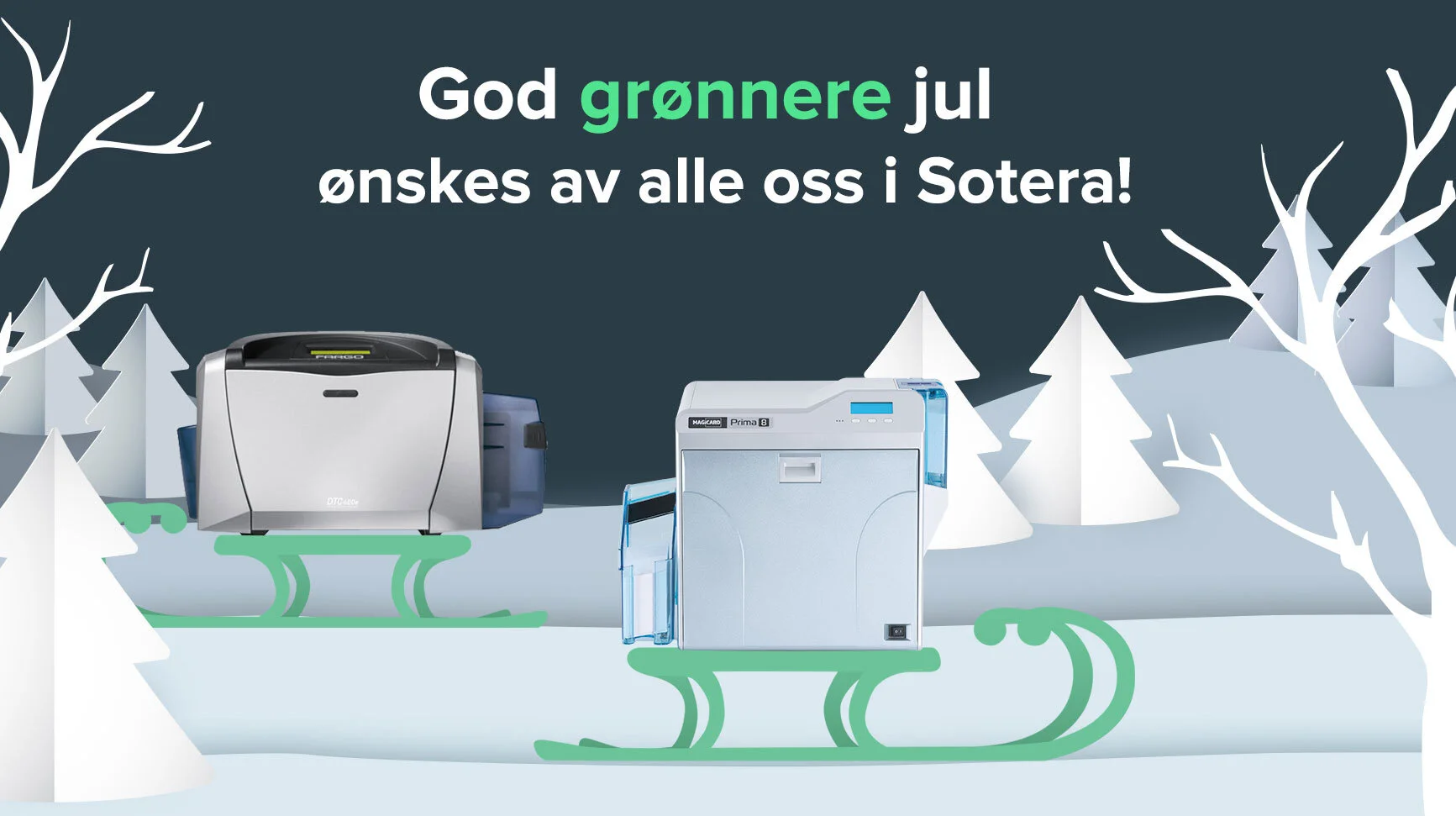 God grønnere jul  - printertilbud: spar 20%!