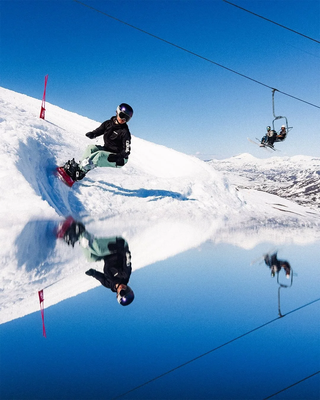 G&aring;rdagen bj&ouml;d p&aring; sol och snowboard i &ouml;verfl&ouml;d som efter finalerna avslutades p&aring; klassiskt man&eacute;r i norgesv&auml;ngen. Stort tack till alla som kom och sv&auml;ngde ut i helgen och grattis till Ruben Rosenfors, F