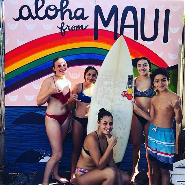 Stay cool my friends 🏄&zwj;♀️🏄
.
.
.
Thank you to our friends from Canada 🇨🇦 for surfing with us! You did great!