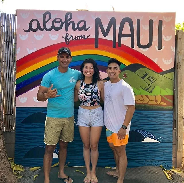 It&rsquo;s your Birthday! 🎂 .
.
.
I had a great time with Carmen and Mio today surfing and laughing! Happy birthday Carmen! Please enjoy the rest of your time on Maui! 🏄&zwj;♀️🏄&zwj;♂️