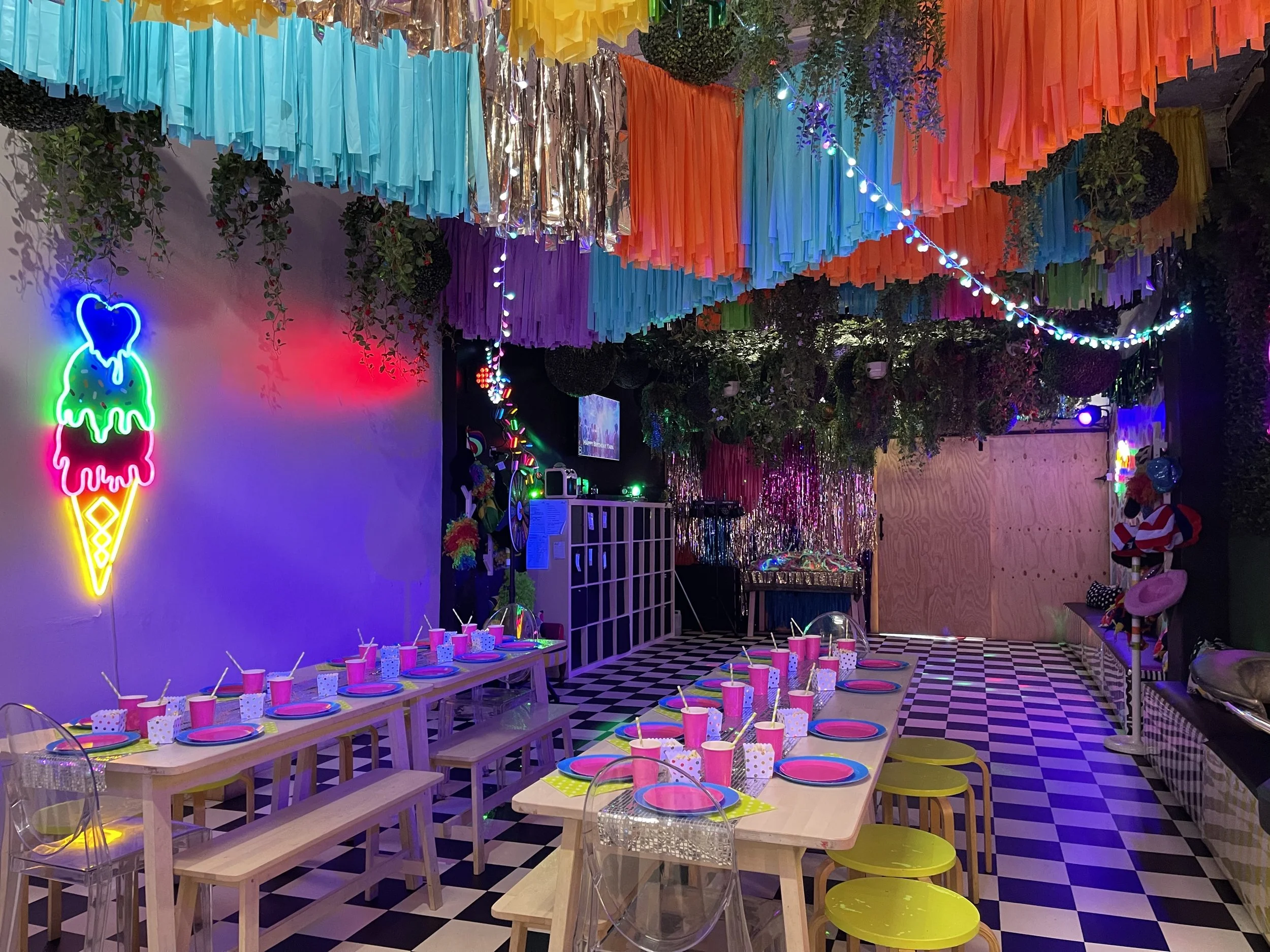 parties at the party room for kids, glen iris