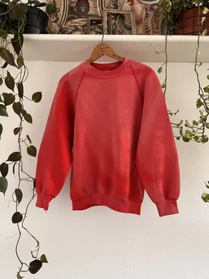 トップス Vintage 60's raglan fede sweat オンライン限定商品】 60's Swimmers – SWEATSHIRT RAGLAN BLUE