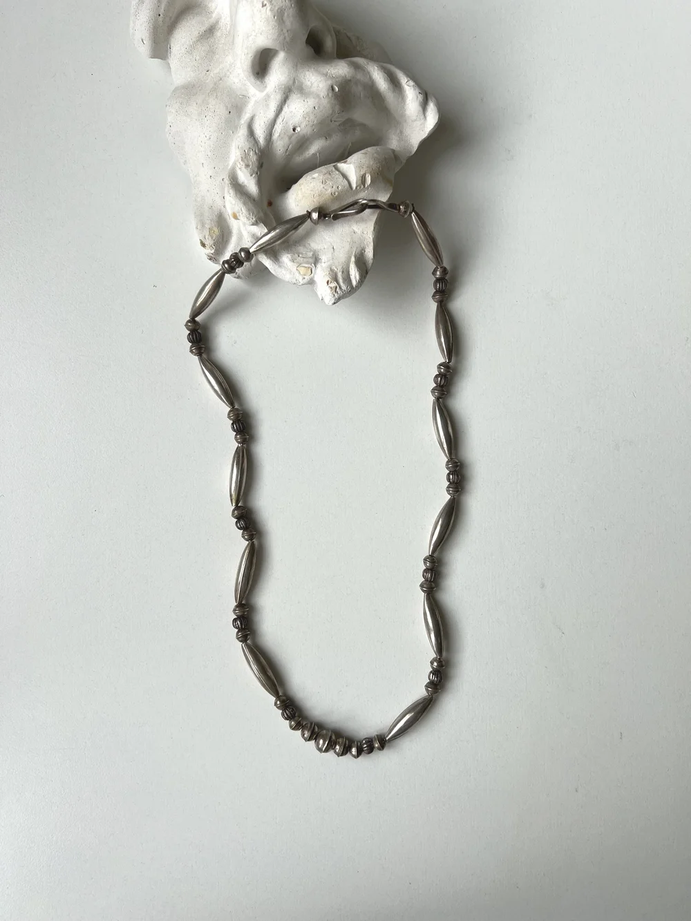 Larry Smith Silver Beads Necklace - ラリースミスシルバービーズ 