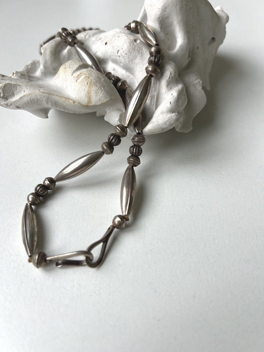 Larry Smith Silver Beads Necklace - ラリースミスシルバービーズ 