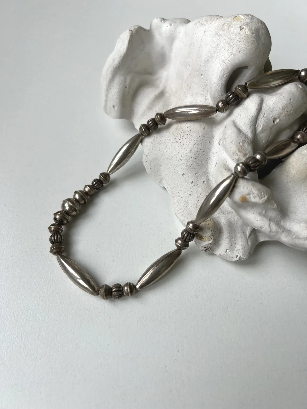 Larry Smith Silver Beads Necklace - ラリースミスシルバービーズ  