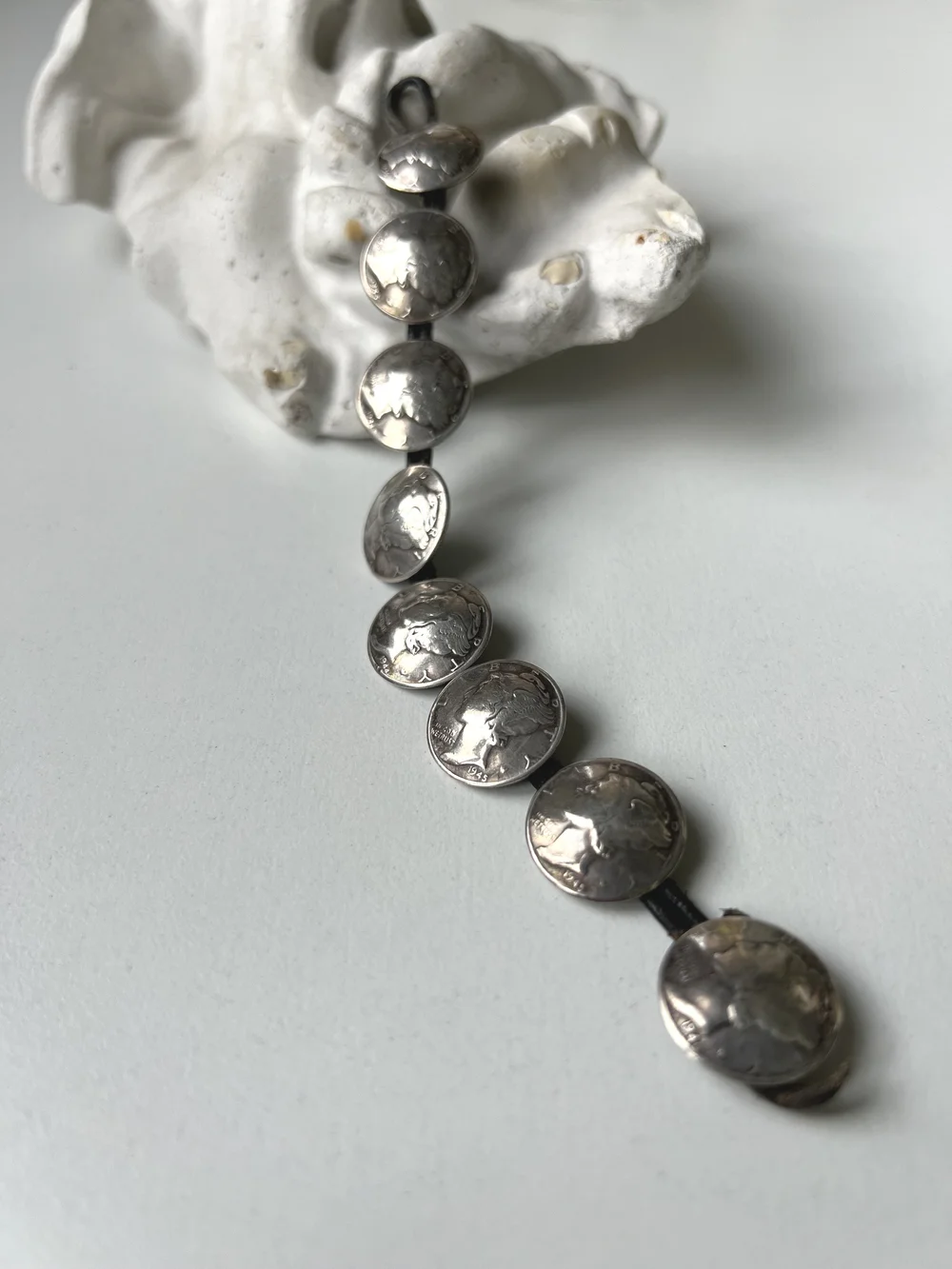Silver Concho Bracelet - シルバーコンチョブレスレット — Satoshi 