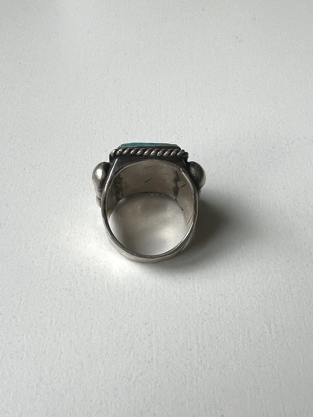 Larry Smith 6 Point Turquoise Ring - ラリースミス6ポイント 