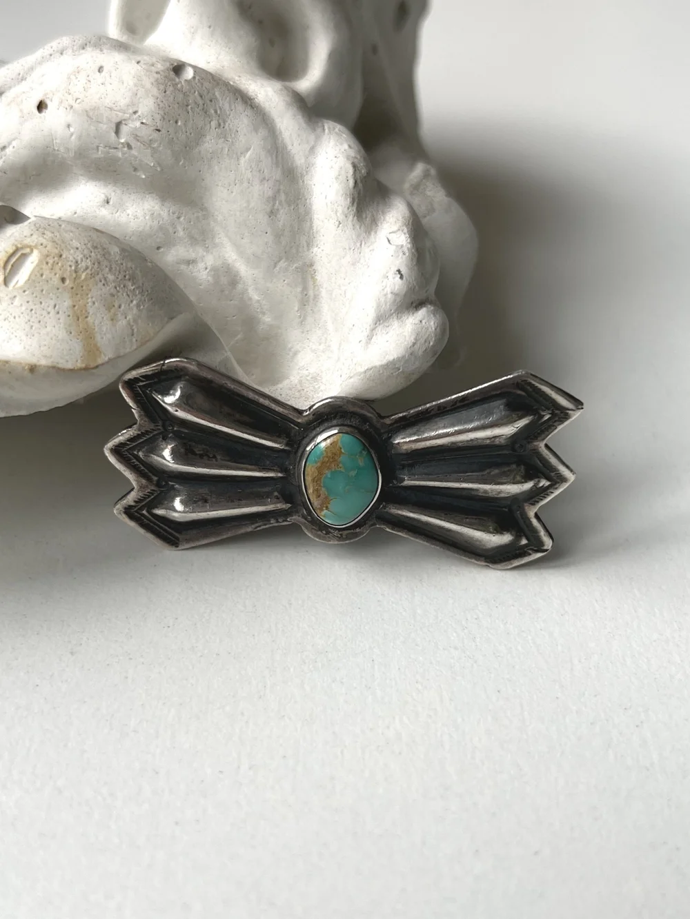 Larry Smith Firefly Turquoise Pin - ラリースミスホタルターコイズ 
