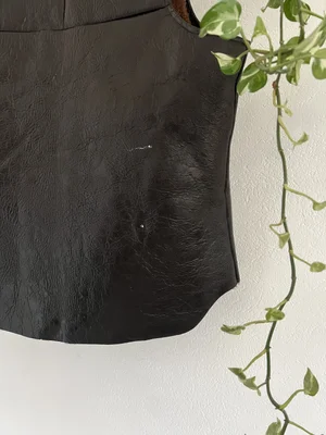 Vintage Mouton Vest / ヴィンテージ ムートン ベスト — Satoshi