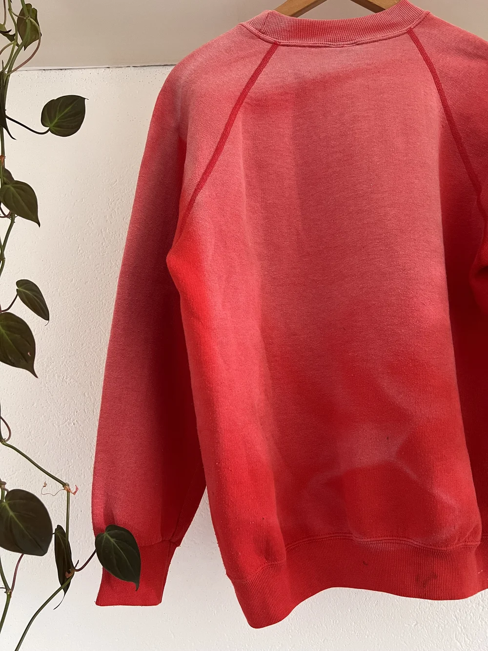 美品 CTC STORE FADED PLANE SWEAT RED Ｌ 美品 CTC STORE FADED PLANE SWEAT RED L 美品 CTC STORE FADED