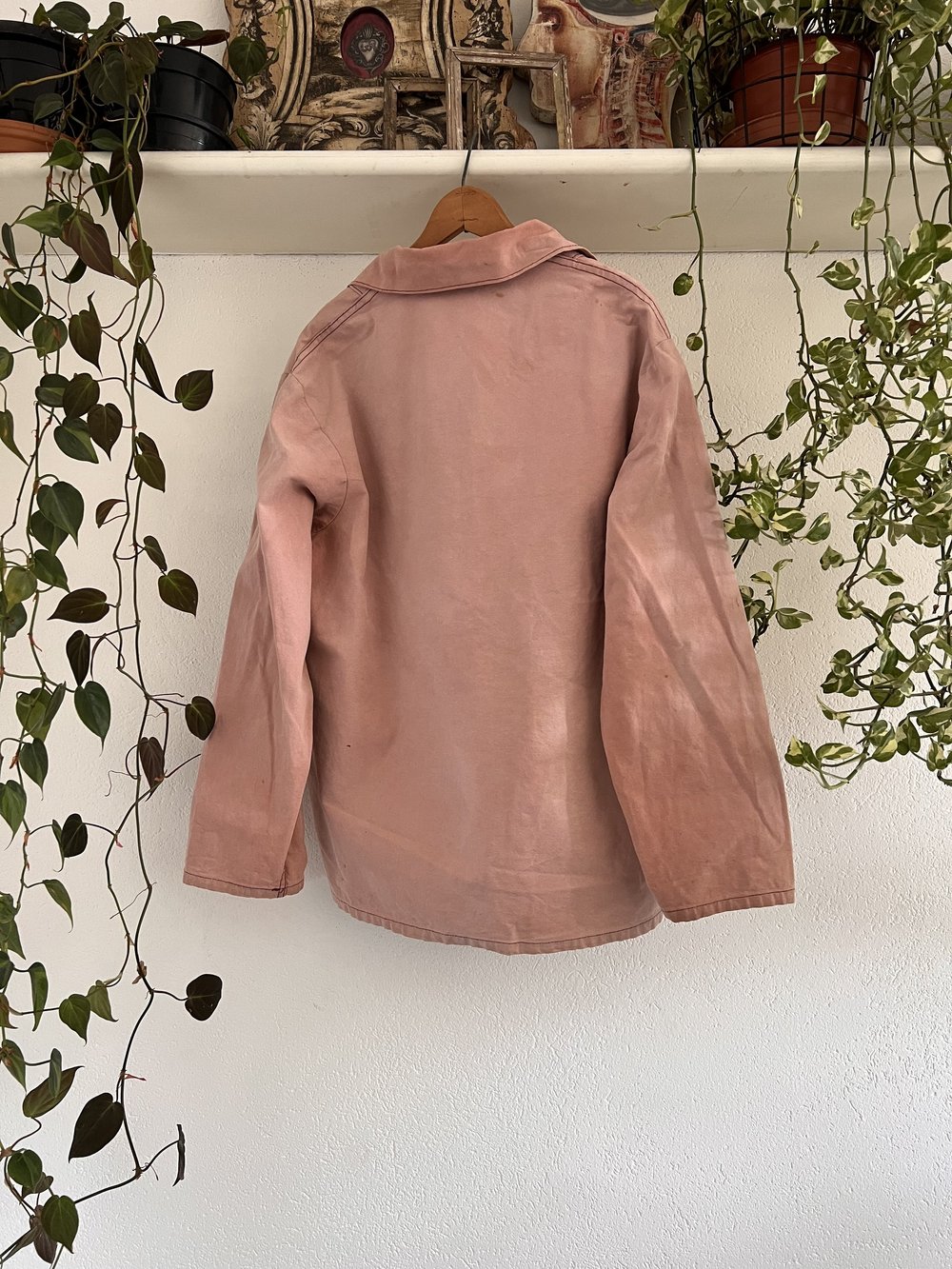Vintage French fisherman vareuse shirt - pink — Satoshi Kawamoto