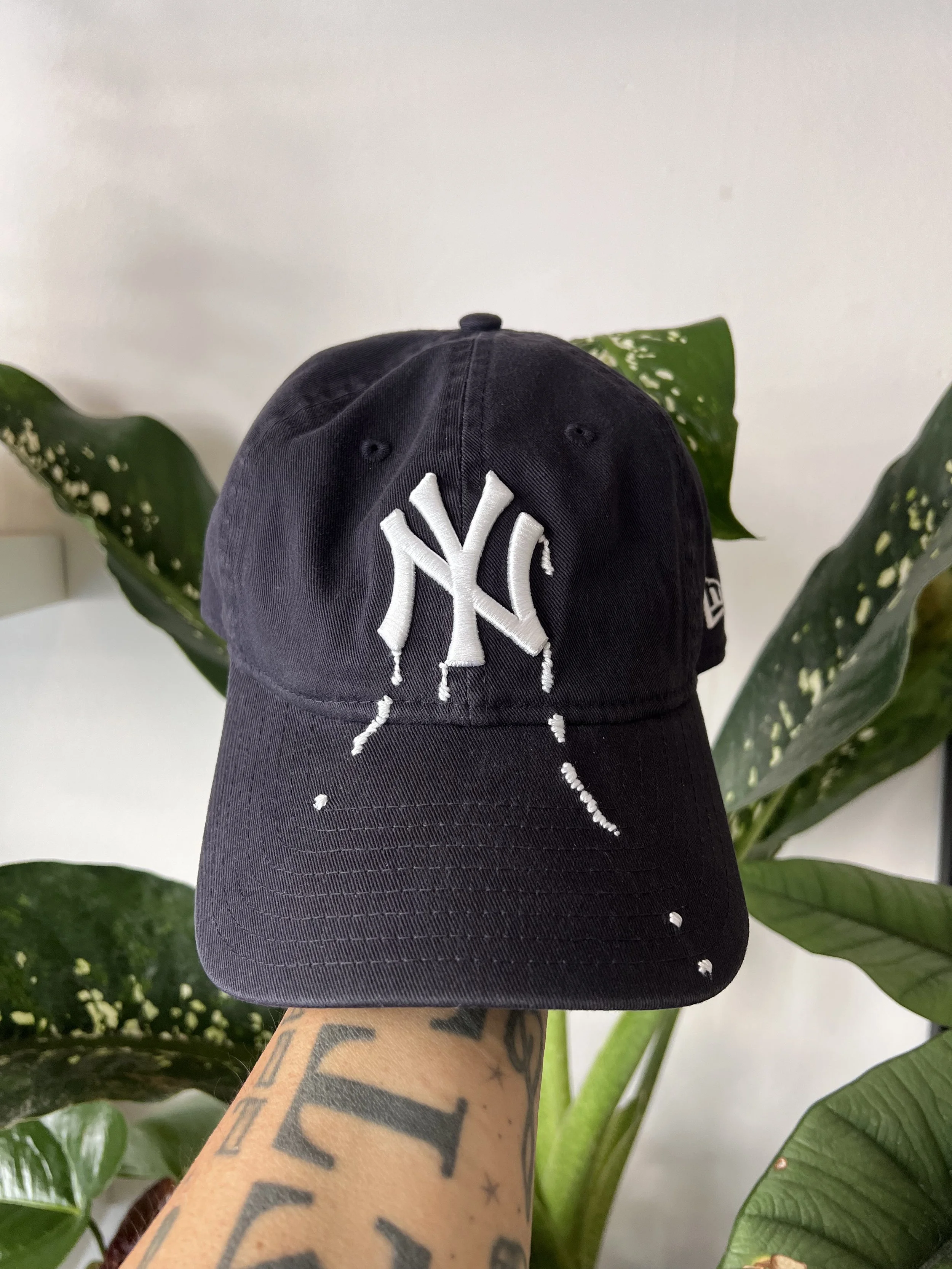 Dripping NY cap - navy