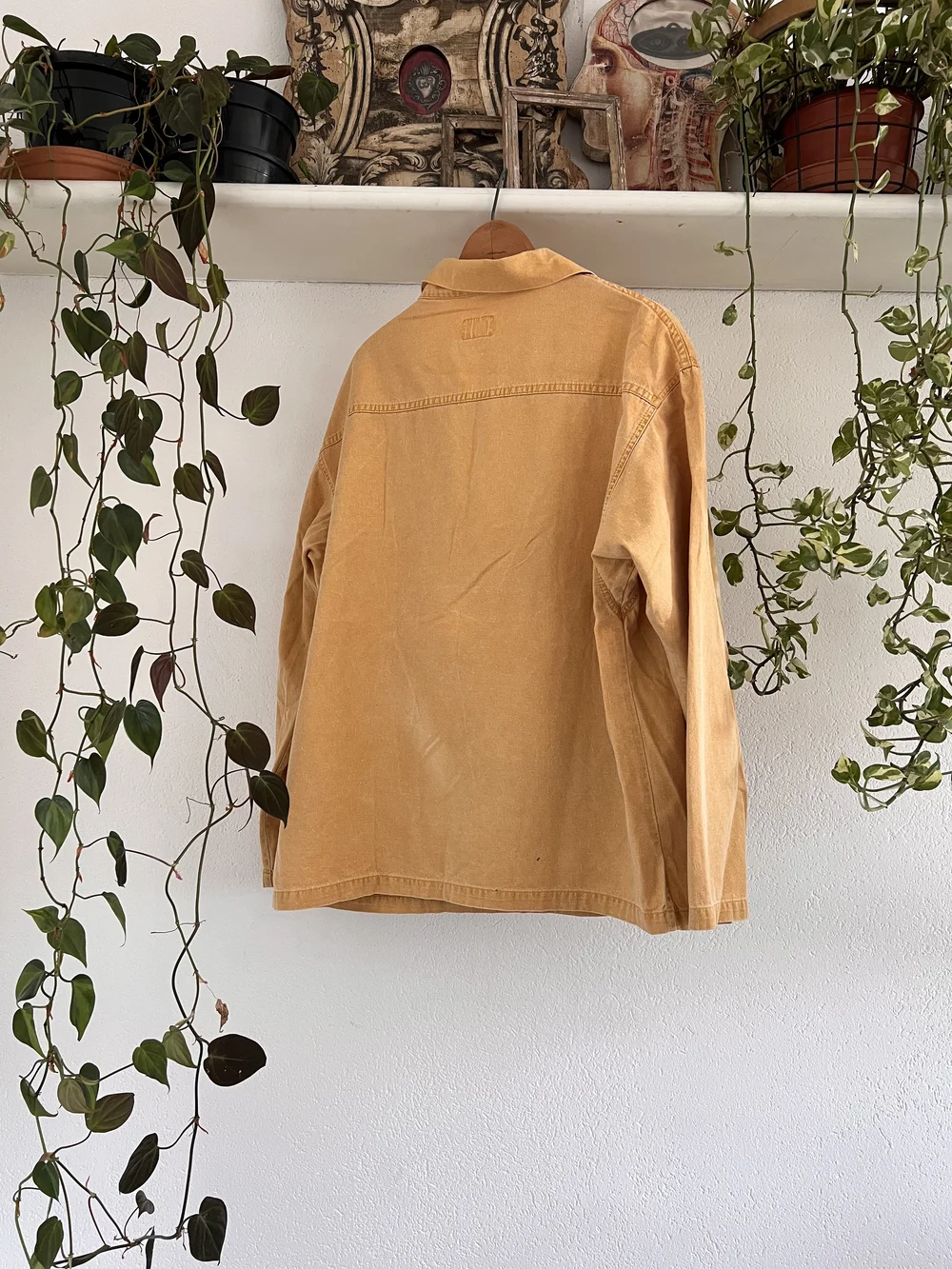 Vintage French fisherman vareuse shirt - yellow — Satoshi Kawamoto