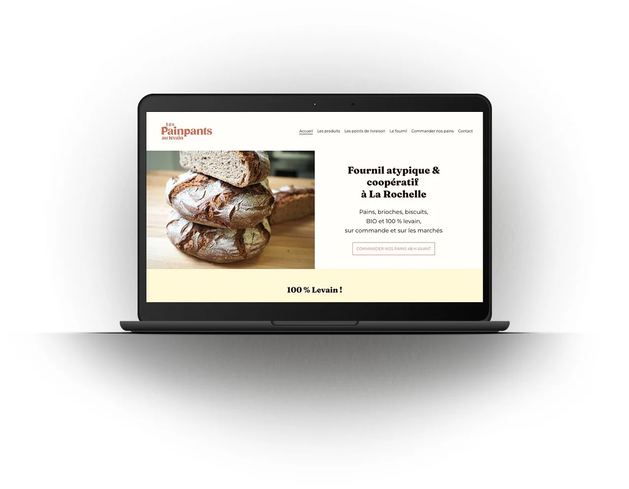  Création du site internet 