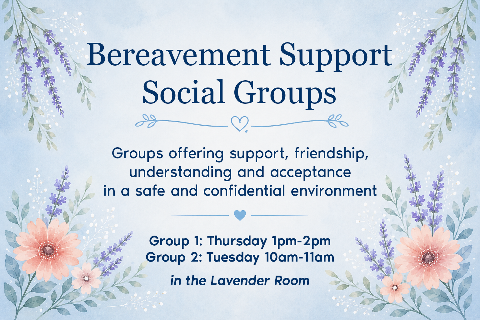 Bereavement Support Groups