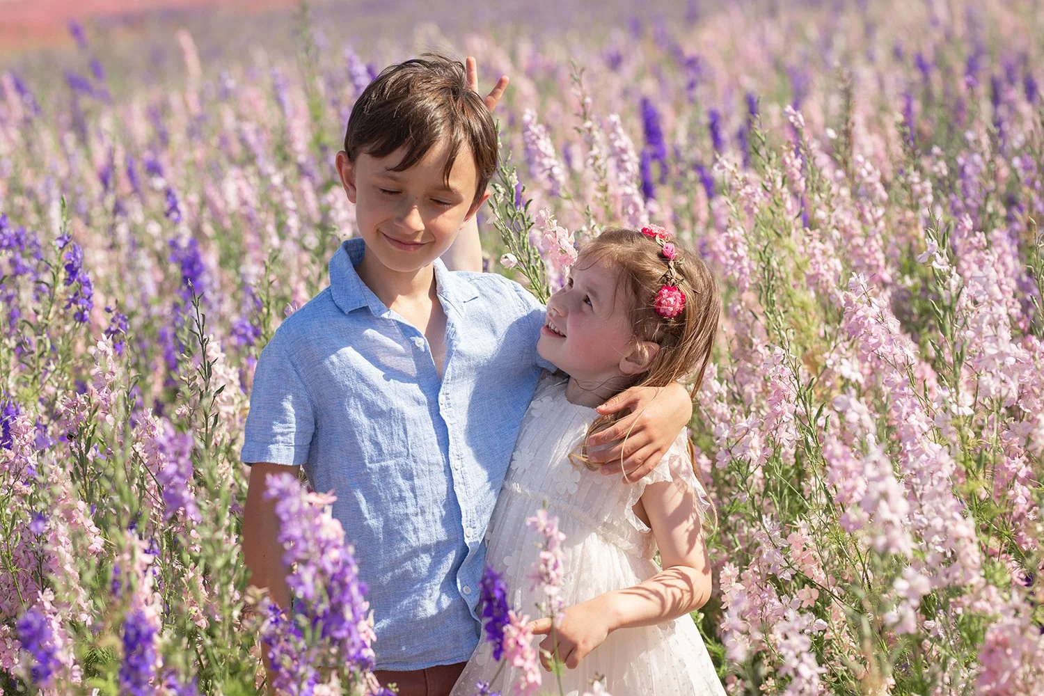confetti flower photoshoot Pershore