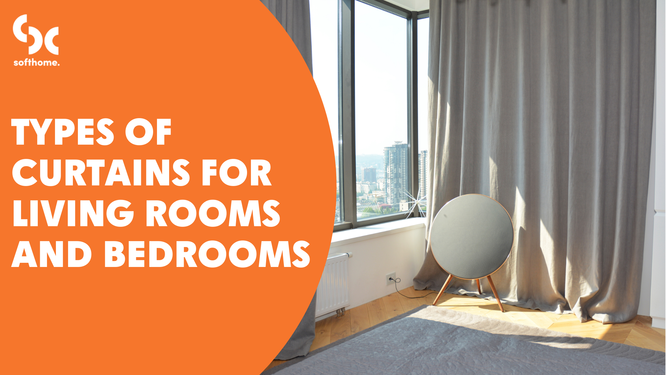Types of Curtains for Living Rooms and Bedrooms