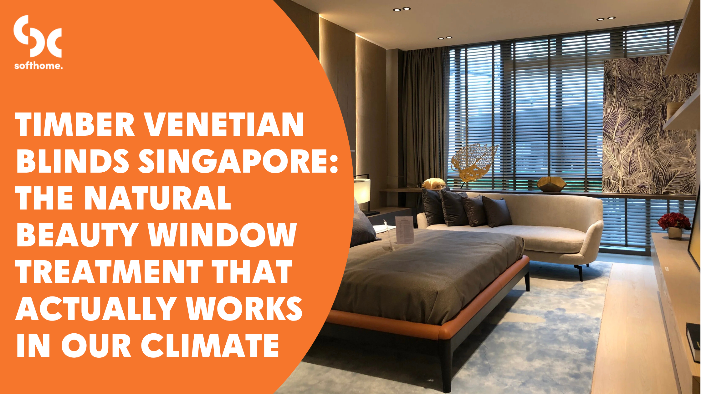 Timber Venetian Blinds Singapore: The Natural Beauty Window Treatment That Actually Works in Our Climate