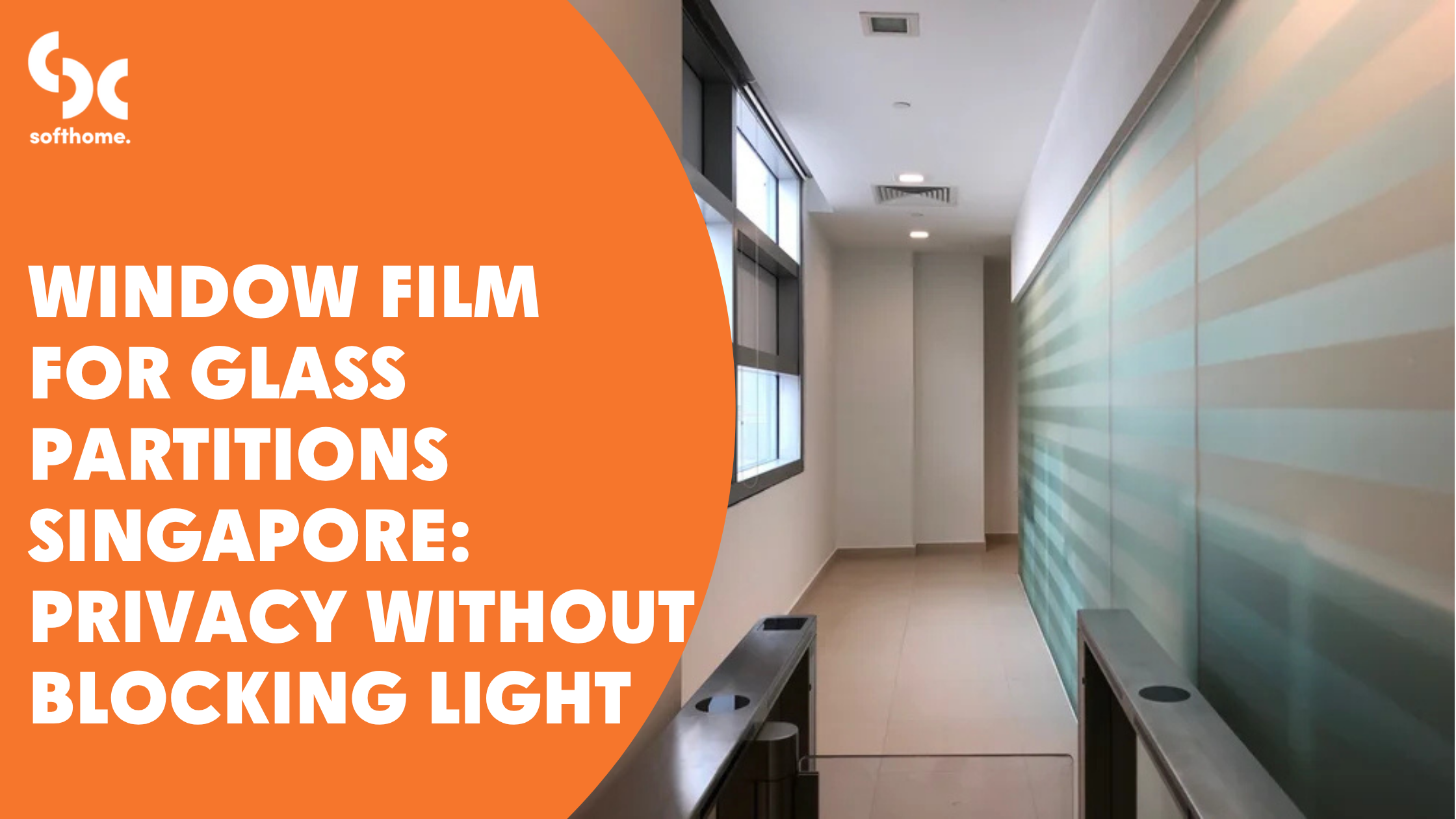 Window Film for Glass Partitions Singapore: Privacy Without Blocking Light