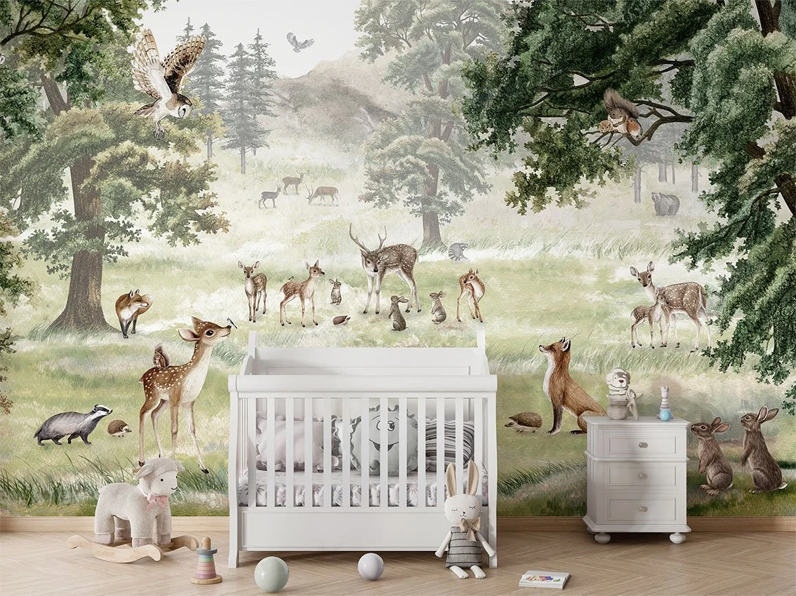 Forest Fun - Crib softhome