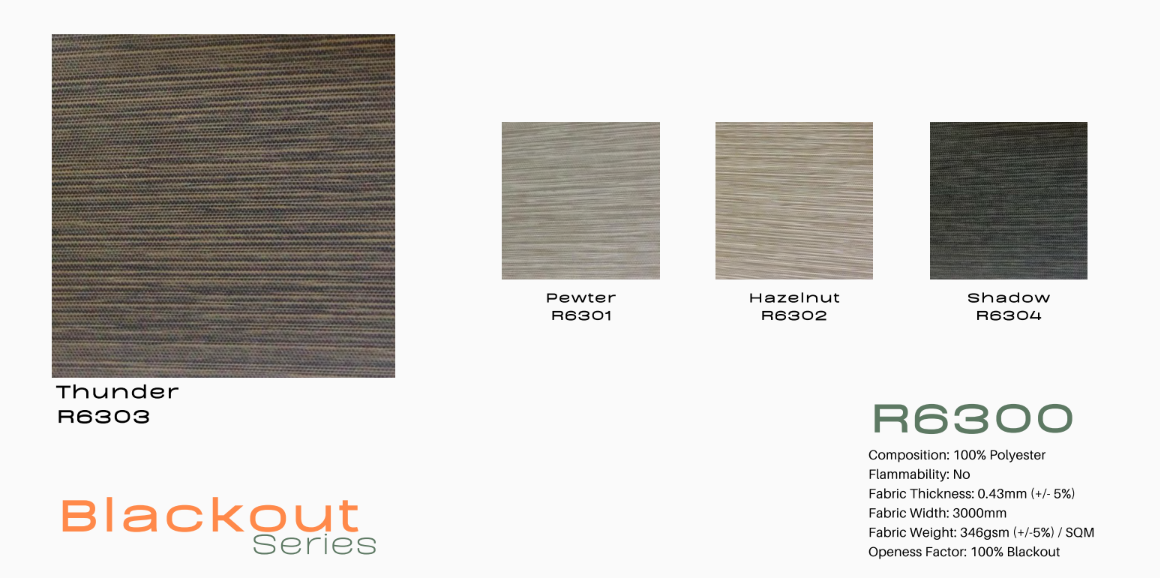 softhome blackout roller blinds R6300