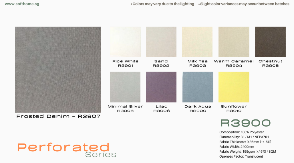 perforated roller blinds r3900 softhome
