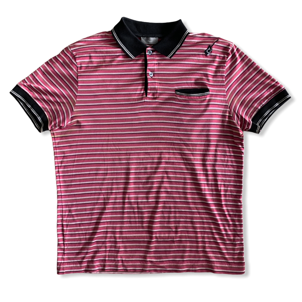 トップス Dior Homme SS06 studded polo shirt Dior Homme SS06 studded polo shirt Dior Homme SS05 Guitar Polo