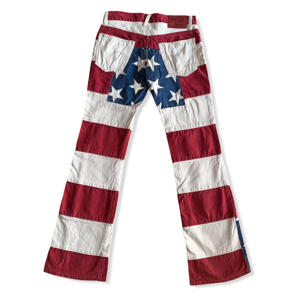 Hysteric Glamour American Flag Hagi Denim — M5Archive