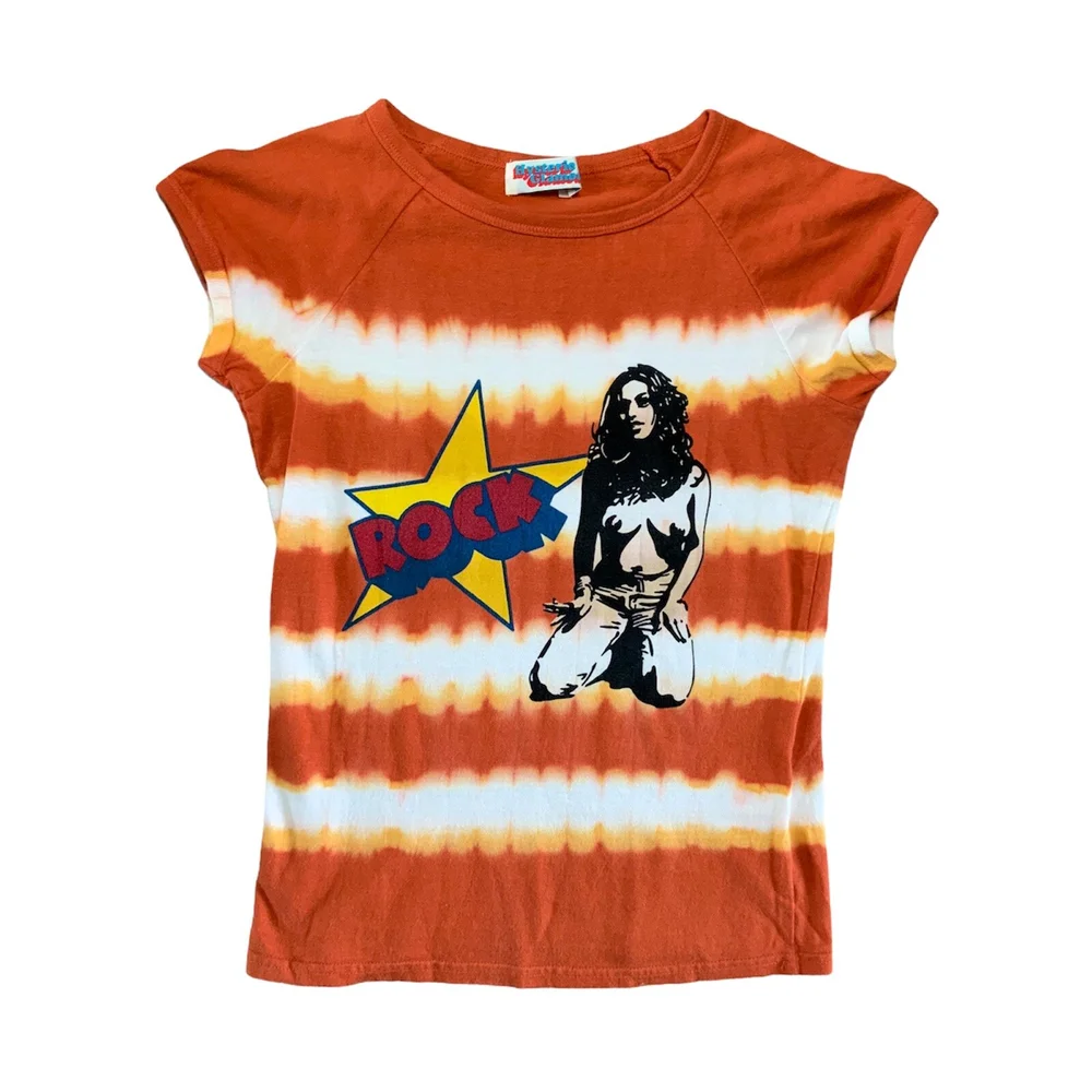 Hysteric Glamour Rock Girl Tie-dye T-shirt — M5Archive