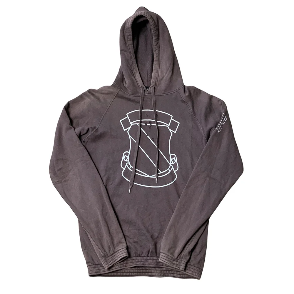 Number (N)ine Bullet Hole Shield Hoodie — M5Archive