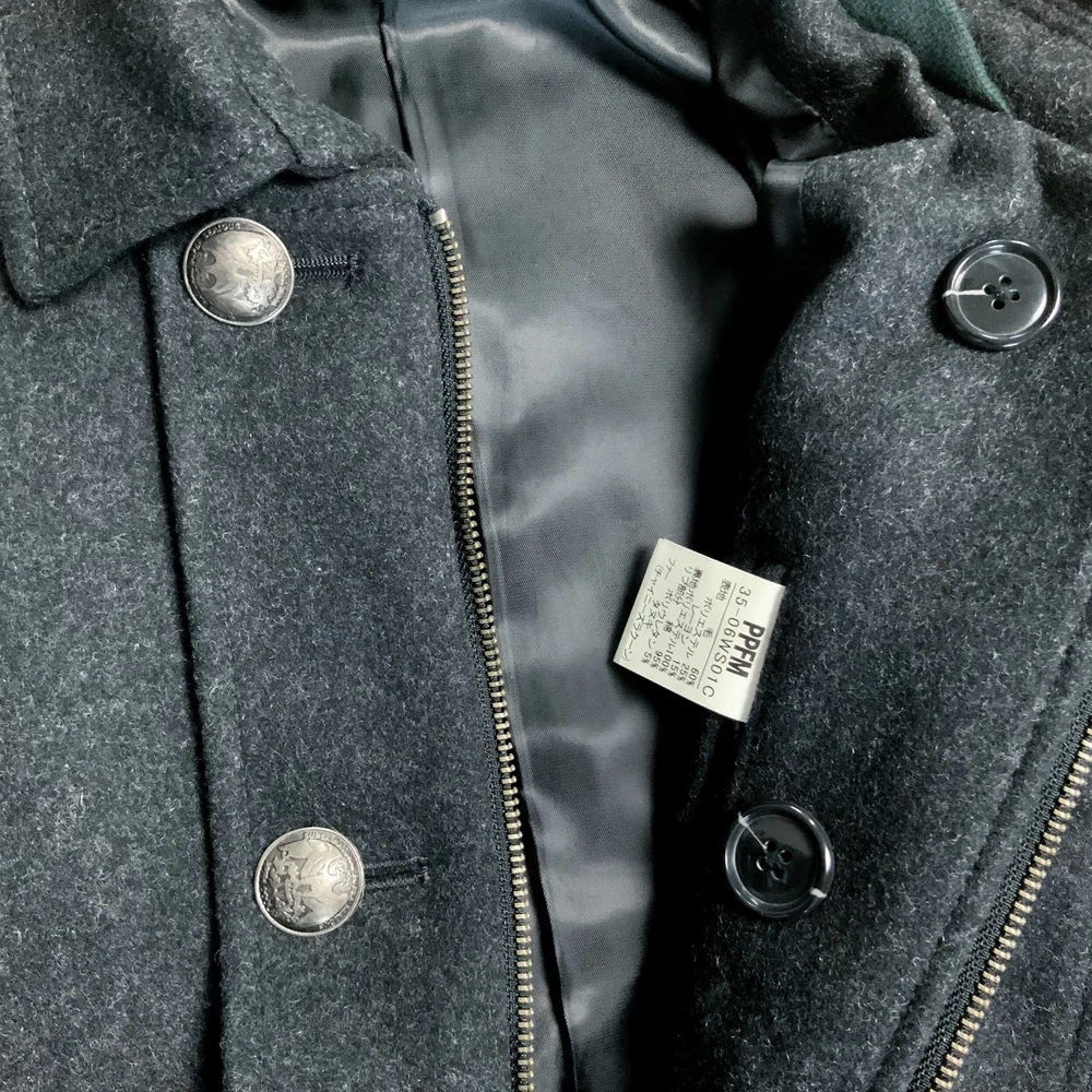 ジャケット・アウター archive PPFM wool napoleon jacket y2k archive PPFM wool napoleon jacket y2k