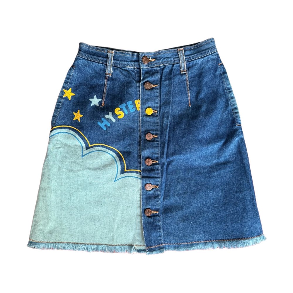 [即日発送] HYSTERIC GLAMOUR DENIM SKIRT 即日発送] HYSTERIC GLAMOUR DENIM SKIRT Hysteric Glamour