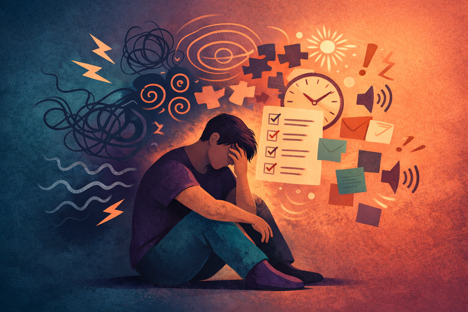 When Stress Becomes Burnout in ADHD and Autism