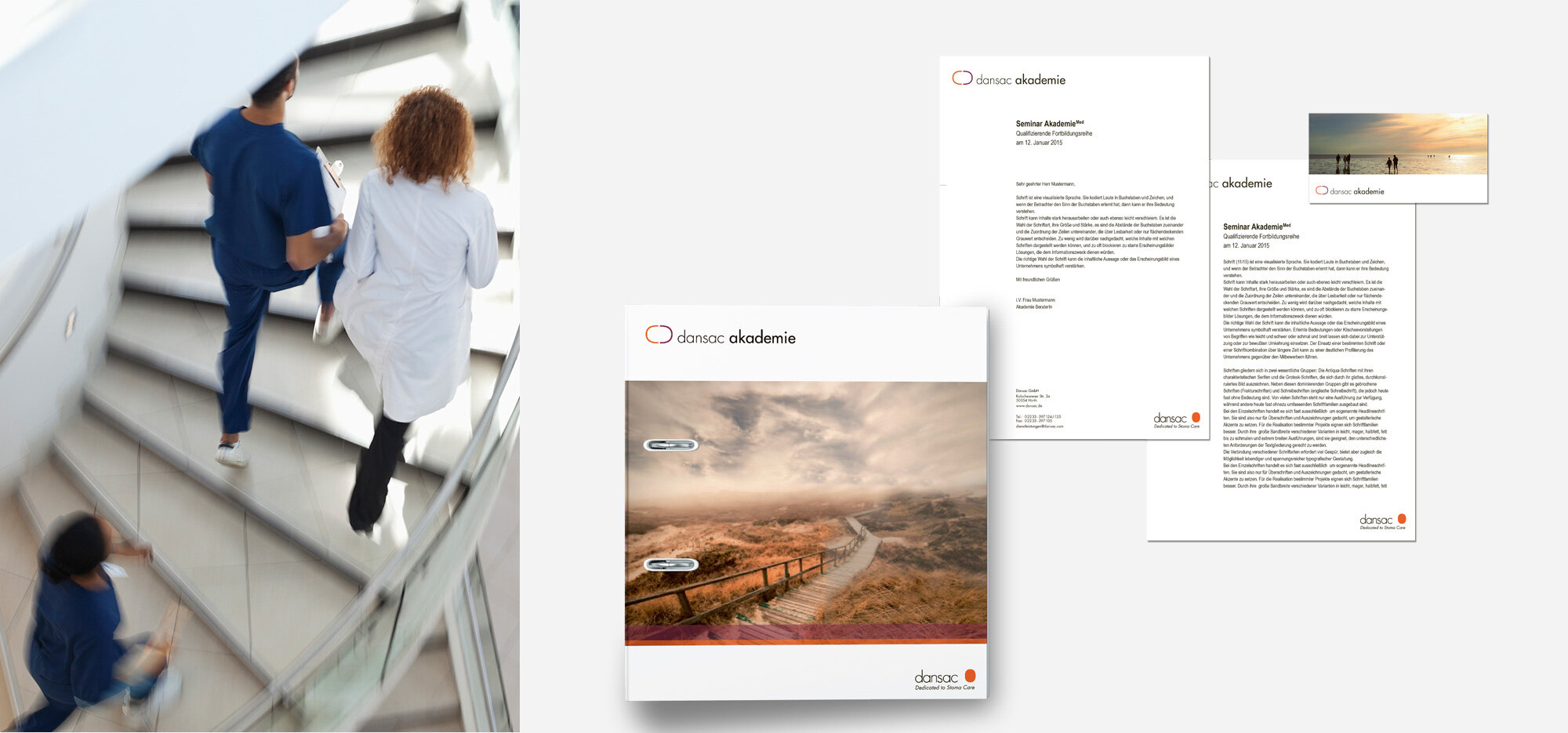    HOLLISTER INCORPORATED ENTERED THE EUROPEAN MARKET. Die Dansac GmbH wird 2017 von den Amerikanern übernommen, bleibt aber weiterhin als eigenständige Marke bestehen. Im folgenden Jahr justieren beide Unternehmen ihr Erscheinungsbild aneinander neu