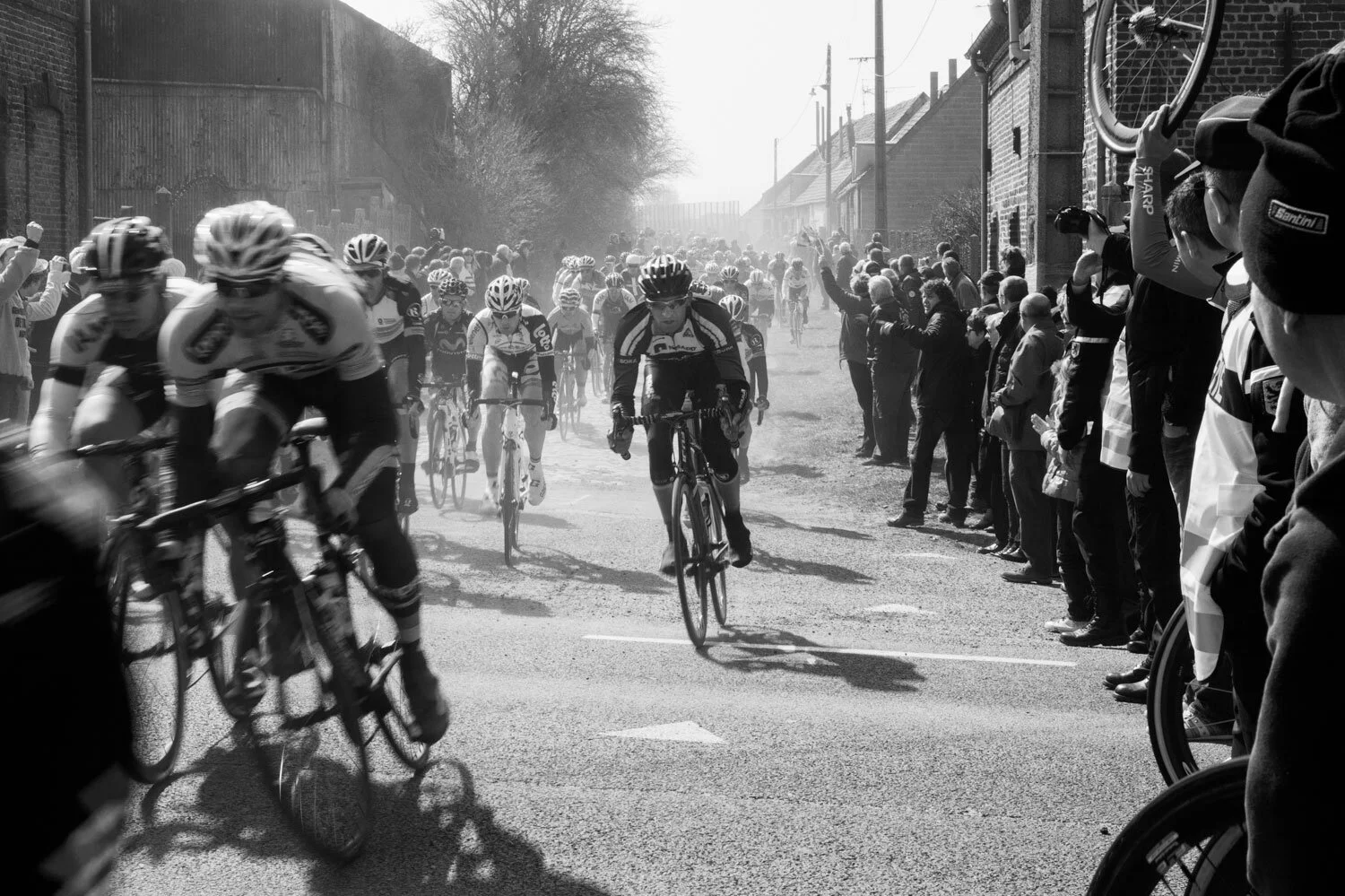 Pavé de Troisvilles à Inchy/Paris-Roubaix
