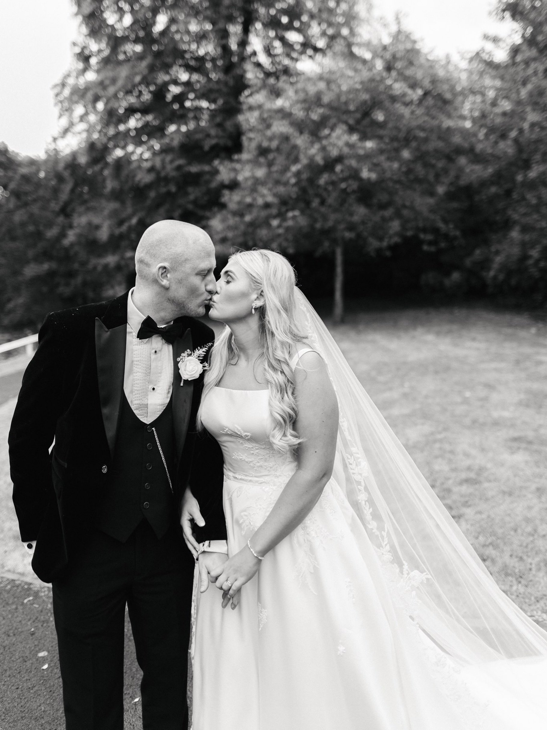 Rachael &amp; Aidan 🤍  Just married 

Photographer - @shannonmullanphoto 
Videographer - @diamondweddingfilms 
Dress -  @sjpbridalni 
Hair - @emma_reign.co 
Makeup - @colleenraffertybeauty 
Venue - @leighinmohr_house_hotel 
Cake - @anna.bakewell 
Mu