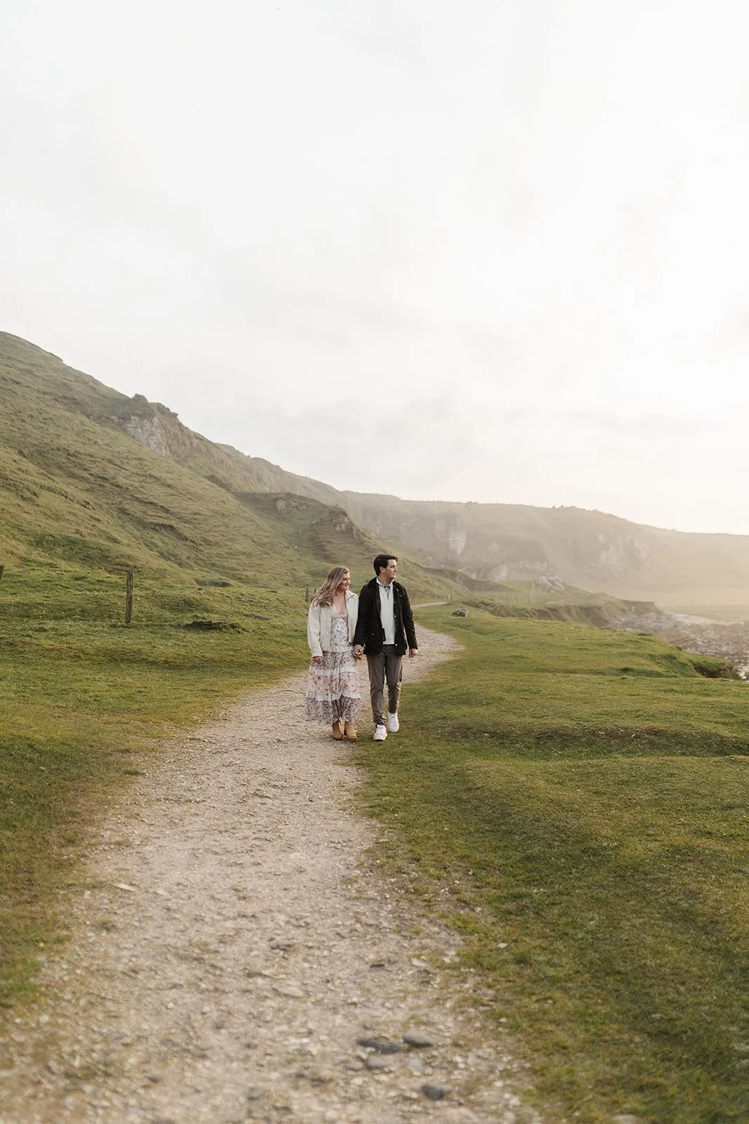 Relaxed Irish engagement session