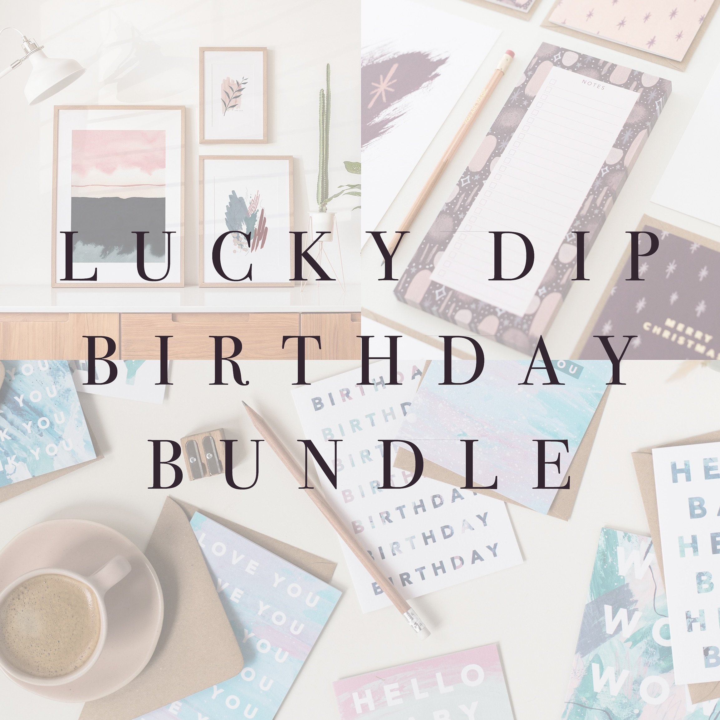 🎊 Joy Jen Studio is 8 today! 🎊

To celebrate I&rsquo;m offering a &pound;5 Lucky Dip Birthday Bundle, for this weekend only, and it is an absolute BARGAIN!

Each &pound;5 Birthday Bundle will include&hellip;
⭐️ One A4 Print
⭐️ One Notepad 
⭐️ Three