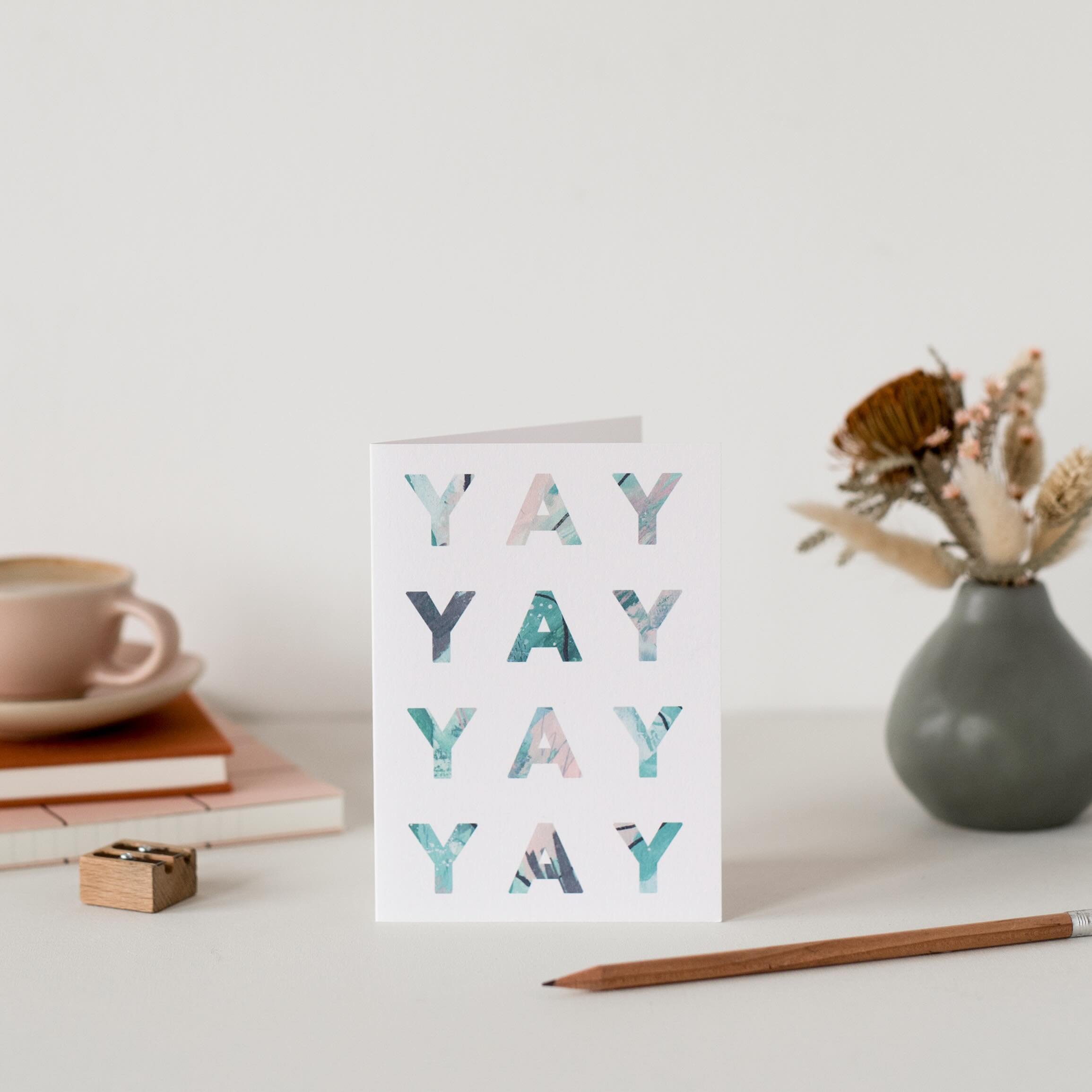 Today&rsquo;s mood is YAY because I&rsquo;m going to see Wicked tonight! Can&rsquo;t waaaait!!

#Greetingcards #papergoods #cardshop #greetingcard #shopsmall #leedsartist #mixedmediaartist #celebrationcard