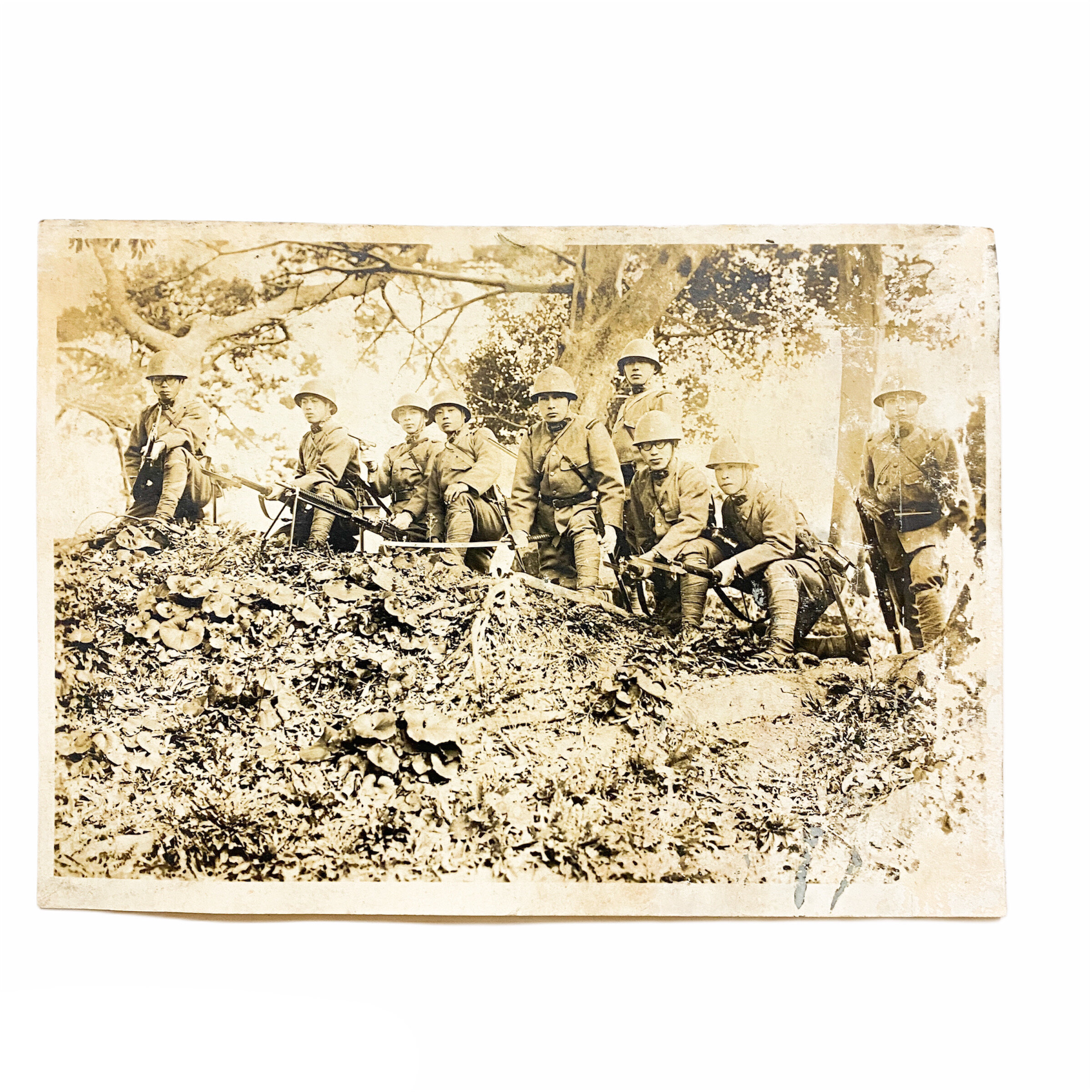 Rare Japanese Infantry Group Photograph