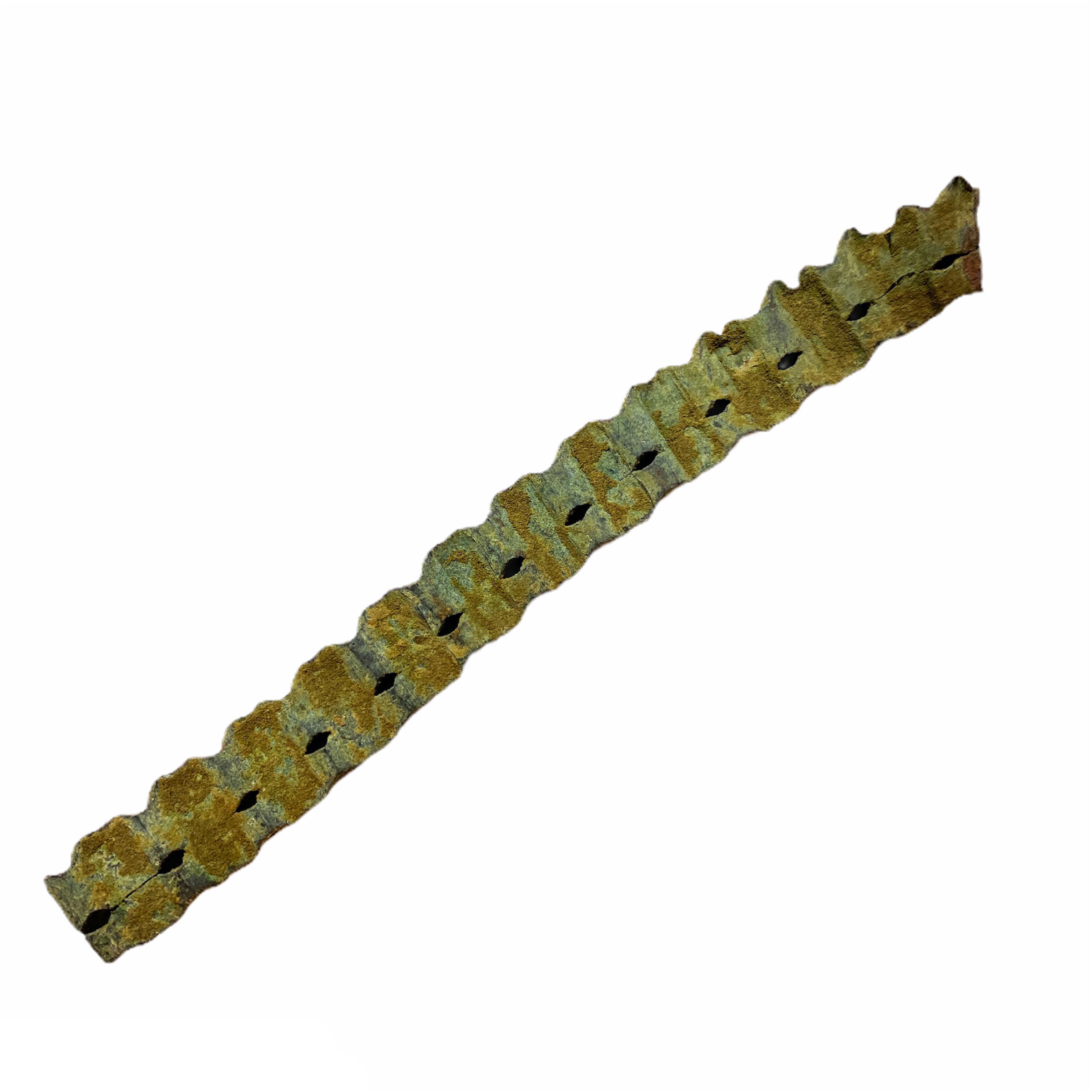 Large Battlefield Dug Copper Artillery Band Fragment